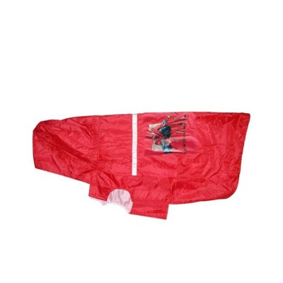 Super Dog Jacket Red Raincoat Size 28